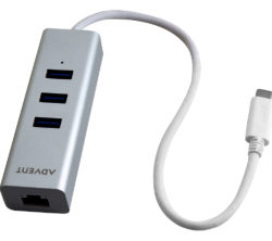 ADVENT ATYC3HB16 USB Type C to USB 3.0 3-port Hub